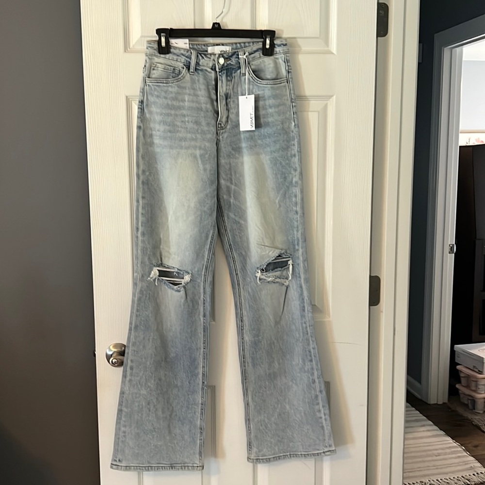 Women’s Vervet Leslie 90’s Vintage Flare Jeans Size 26 NWT